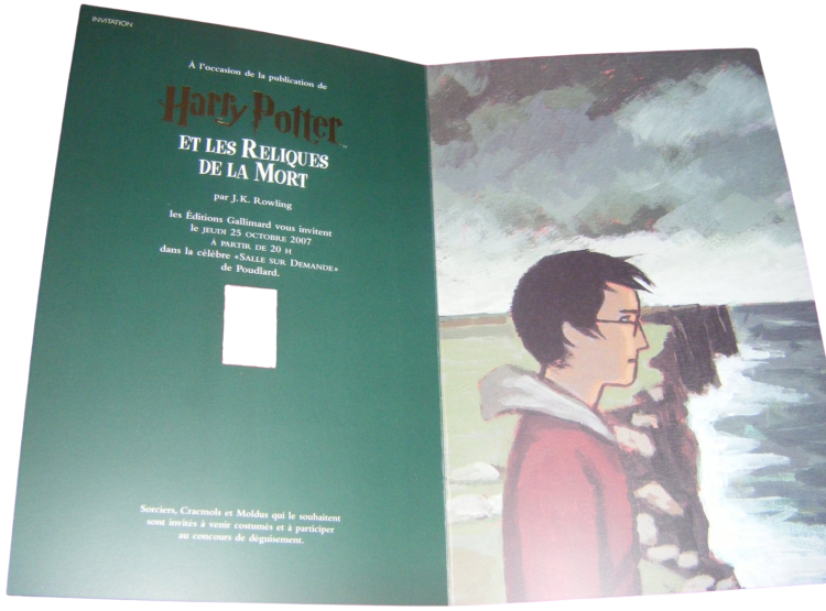 Book launch invitation
